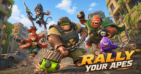 Ape Rumble – Khi đàn khỉ nổi loạn nắm quyền sinh sát trong kỷ nguyên hậu tận thế khốc liệt