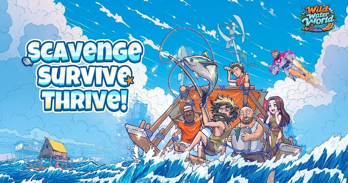 resized_1200x630_scavenge_survive_thrive-1 Wild Water World – Game sinh tồn hậu tận thế giữa đại dương rộng lớn