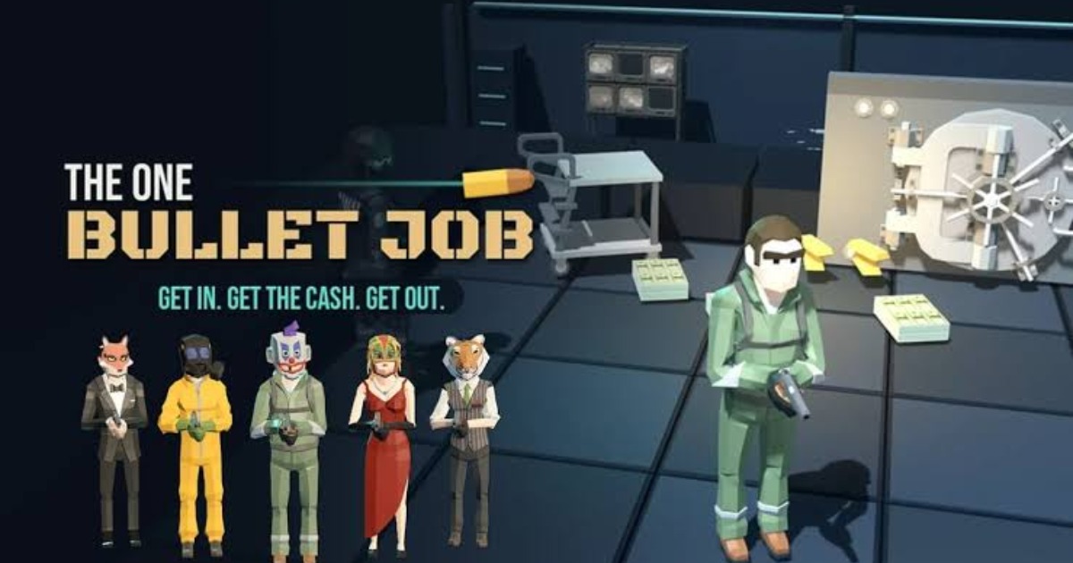 The One Bullet Job – Game giải đố cướp ngân hàng với thử thách chỉ một viên đạn
