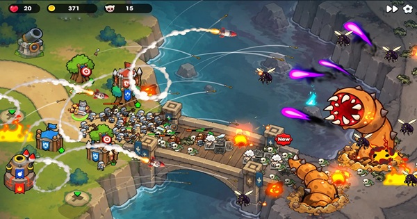 Total Defense: Tower Wars – Game thủ thành cực lạ với cơ chế “hai tháp một ô”